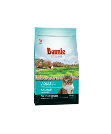 Bonnie Adult Cat Food Salmon 1.5 Kg