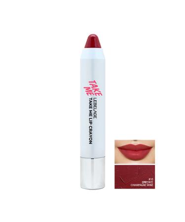 LEBELAGE Claret Red Stick Lipstick Take Me Lip Crayon 10 Champagne Wine