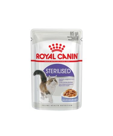 Royal Canin Sterilized Jelly Canned Cat Food 85 Gr 24 Pieces