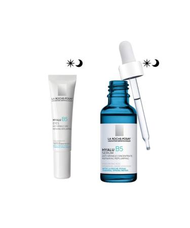 La Roche Posay Hyalu B5 Serum 30 Ml + Hyalu B5 Eye Cream 15 Ml Skin Care Set