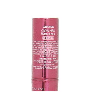 Golden Rose Glow K ss Tinted Lip Balm No: Berry P nk - Buy Online on GoSupps.com