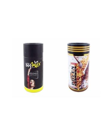 Nurs Lokman Hekim Boymax Pollen Herbal Powder 250gr & Pollen Kar Herbal Paste 400gr