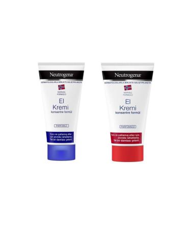 Neutrogena Norwegian Formula Hand Cream Perfumed and Unscented Set of 2