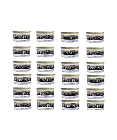 Pro Plan Kitten Chicken Meat Kitten and Mother (Nursing) Cat Canned Food 85 Gr (24 Pieces X 85 Gr)