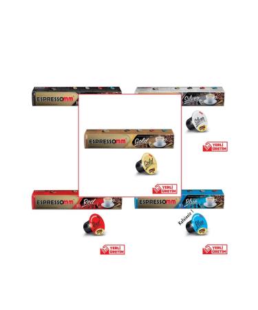 ESPRESSOMM Mixed Capsule Coffee (10 Pieces) - Nespresso Compatible*