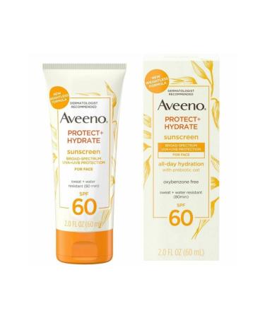 AVEENO Protect+hydrate Spf60 Face Sun Cream 60ml