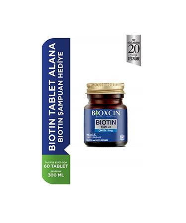 Bioxcin Biotin 5000mcg 60tb+shampoo (coffre) 1 Package (1 X 1 Piece) K - Buy Online on GoSupps.com