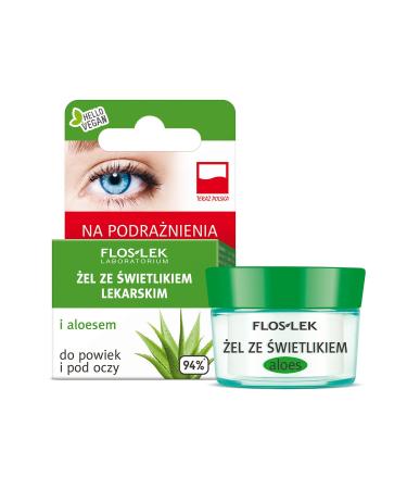 Floslek Brightening Green Tea Gel for Eye Contour 10 gr