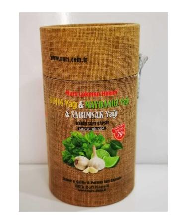 Nurs Lokman Hekim Lemon Oil - Parsley Oil - Garlic Oil