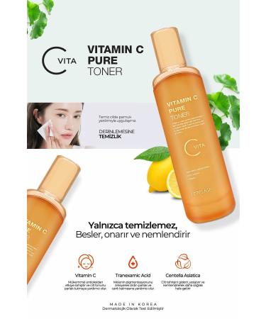 LEBELAGE Brightening and Antioxidant Vitamin C Toner for Blemished and Dull Skin Vita C Toner - Buy Online on GoSupps.com