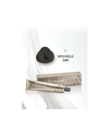Alfaparf Evolution Hair Dye 60 ml No: 6.1 Dark Ash Blonde