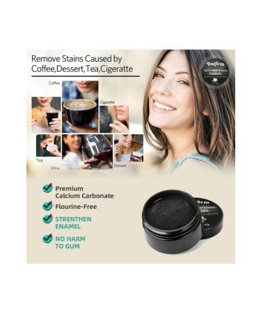 BU LEM Active Carbon 60 gr Teeth Whitening and Cleaning Powder Natural Product - Buy Online on GoSupps.com