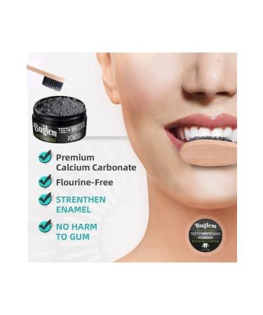 BU LEM Active Carbon 60 gr Teeth Whitening and Cleaning Powder Natural Product - Buy Online on GoSupps.com