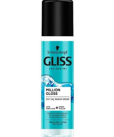 Gliss Schwarzkopf Million Gloss Liquid Conditioner 200 Ml 1 Pack