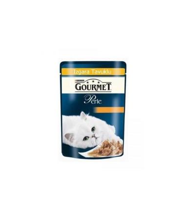 Purina Gourmet Perle Grilled Chicken Wet Cat Food 85 G X12