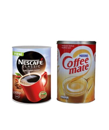 Nescafe Classic 1000 Gr + Nestle Coffee Mate 2000 Gr