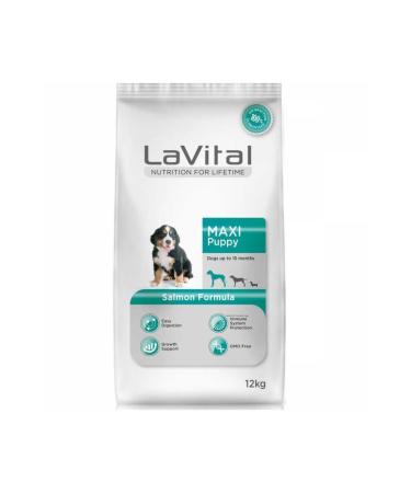 La Vital Salmon Maxi Puppy Food 12 Kg
