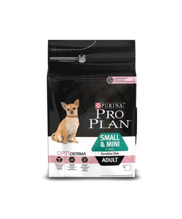 Pro Plan Pro Plan Small&mini Sensitive Skin Salmon and Rice Small Breed Adult Dog Food 3kg.x 2 Pieces