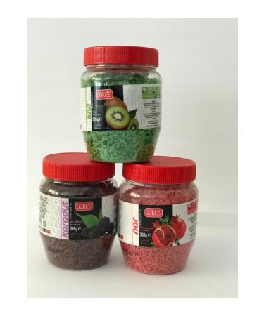 G K E ORALET Black Mulberry-Kiwi-Pomegranate 300 gr 3 Pieces