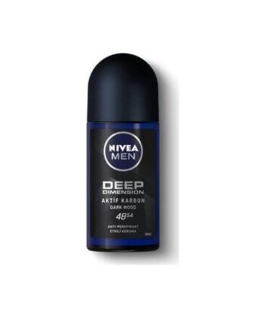 NIVEA Men Deep Dimession Dark Wood 50 ml Roll-on