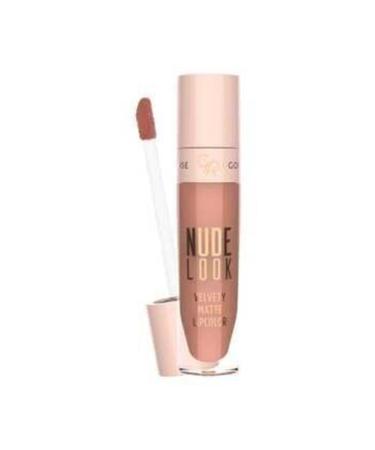 Golden Rose Liquid Matte Lipstick Nude Look Velvety Matte Lipcolor No: 01