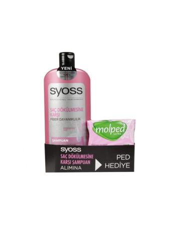 Syoss Anti Hair Loss Shampoo 550 Ml + Molped Gift