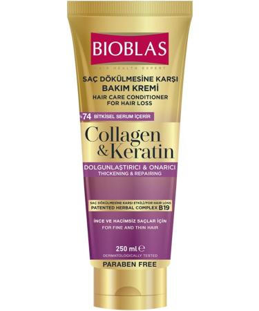 Bioblas Brand: Collagen & Keratin Hair Conditioner 250 Ml Category: Hair Conditioner