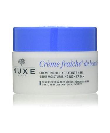 Nuxe Creme Fraiche De Beaute 48h Rich Cream 50ml - Moisturizing Intensive Care Cream 1 Pa