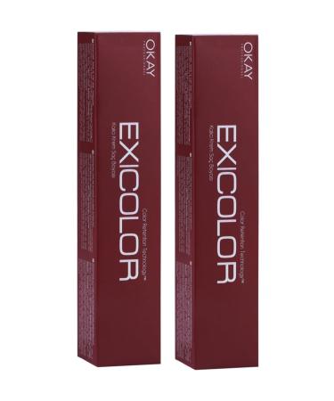 Exicolor 7.66 Love Flame 60 ml 2-Pack Hair Dye