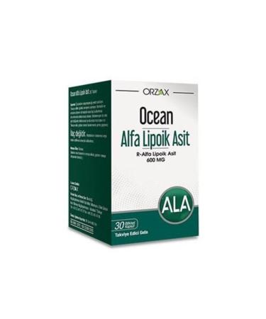Ocean Orzax Ocean Alpha Lipoic Acid 600 mg 30 Tablets