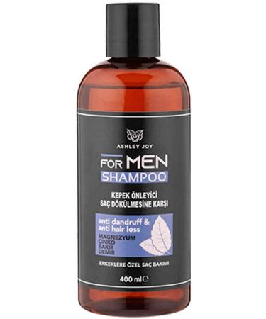 ASMEYAL Men's Anti-Dandruff and Anti-Hair Loss Shampoo 400 ml