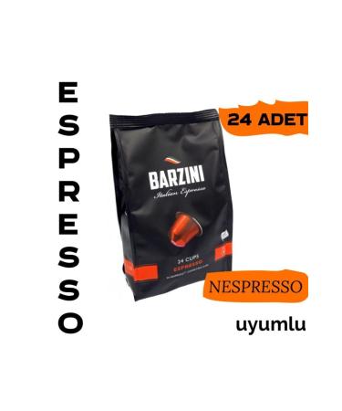 Barzini Barzini Espresso Capsule Coffee 24 Pieces