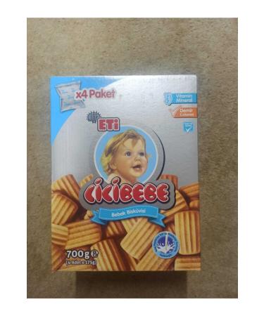 Eti Cicibebe 4*175 gr 700 gr
