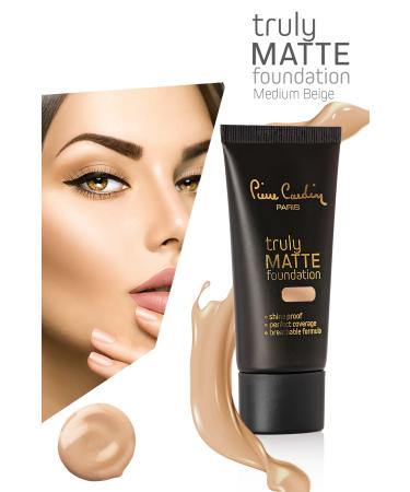 Pierre Cardin Truly Matte Foundation - Medium Beige