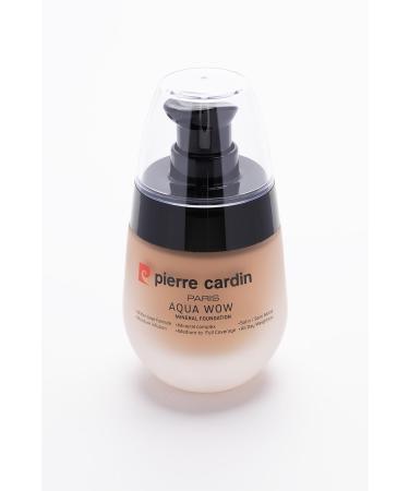 Pierre Cardin Aqua Wow Mineral Water Based Foundation Medium Skin with Very Warm - Buy Online on GoSupps.com