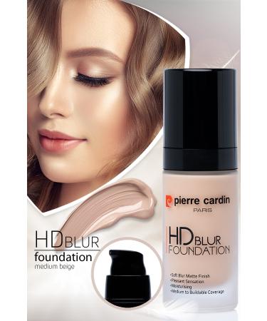 Pierre Cardin HD Blur Smooth Appearance Matte Foundation Medium Beige - 30 Ml