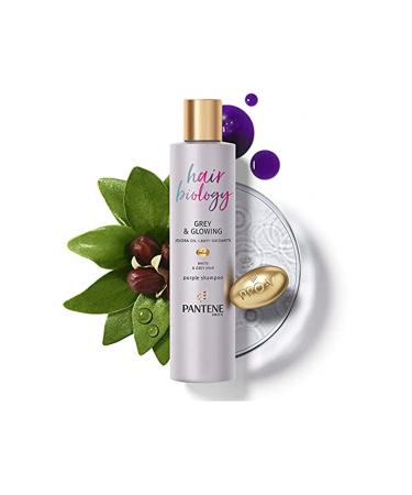 Pantene Hair Biology Anti-Orange Silver Purple Shampoo for Blonde and Gray Hair 250 Ml - Buy Online on GoSupps.com
