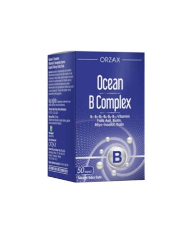 Ocean Orzax Ocean B Complex Food Supplement 50 Capsules