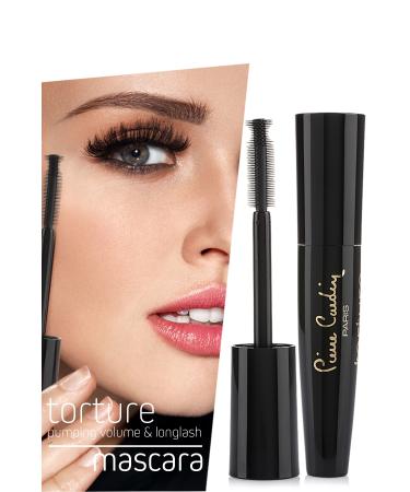 Pierre Cardin Torture Lengthening and Volumizing Black Mascara - Buy Online on GoSupps.com