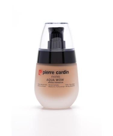 Pierre Cardin Aqua Wow Mineral Water Based Foundation Medium Skin with Very Warm - Buy Online on GoSupps.com