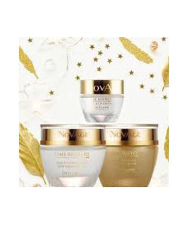 Oriflame Novage Time Restore Night Cream Day Cream Eye and Lip Cream 3-Pack Care Set