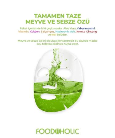 FOODAHOLIC Fruit Vegetable Extracts Natural Luxury 8 Pack - Buy Online on GoSupps.com