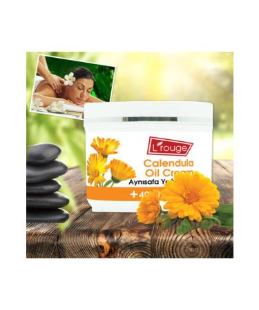 L'ROUGE Calendula Oil Cream