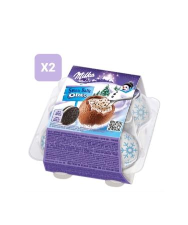Milka Snow Balls Oreo 2-pack 4x28 Gr.