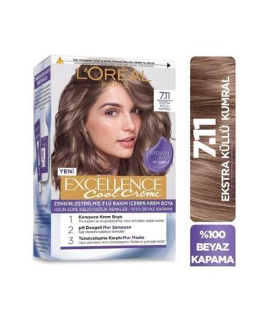 L'Oreal Paris Excellence Cool Creme 7.11 Purple Shampoo Set - Buy Online on GoSupps.com