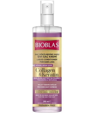 Bioblas Brand: Collagen & Keratin Liquid Hair Conditioner 200 Ml Category: Hair Conditioner