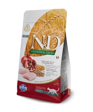 N & D Low Grain Chicken Sterilized Cat Food 1.5 kg