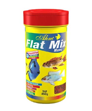 Ahm Flat Mix Menu Fish Food 1000 Ml