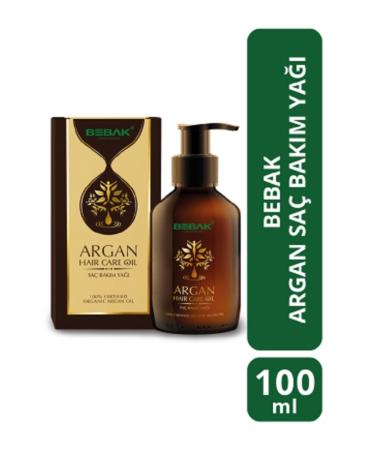 Bebak Argan Hair Care Oil 100 ml + Keratin Hair Care Oil 100 ml - Buy Online on GoSupps.com