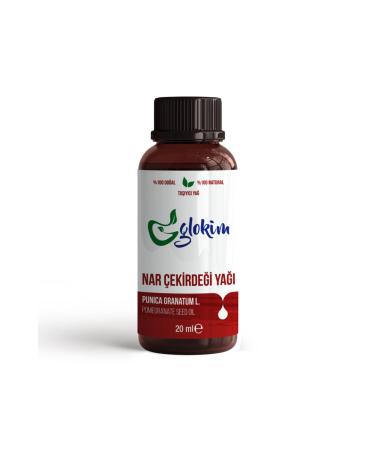 GLOKIM Pomegranate Seed Oil 20 Ml - Cold Press